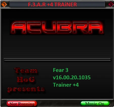 F.E.A.R. 3: Трейнер (+4) [16.20.1035] {HoG}