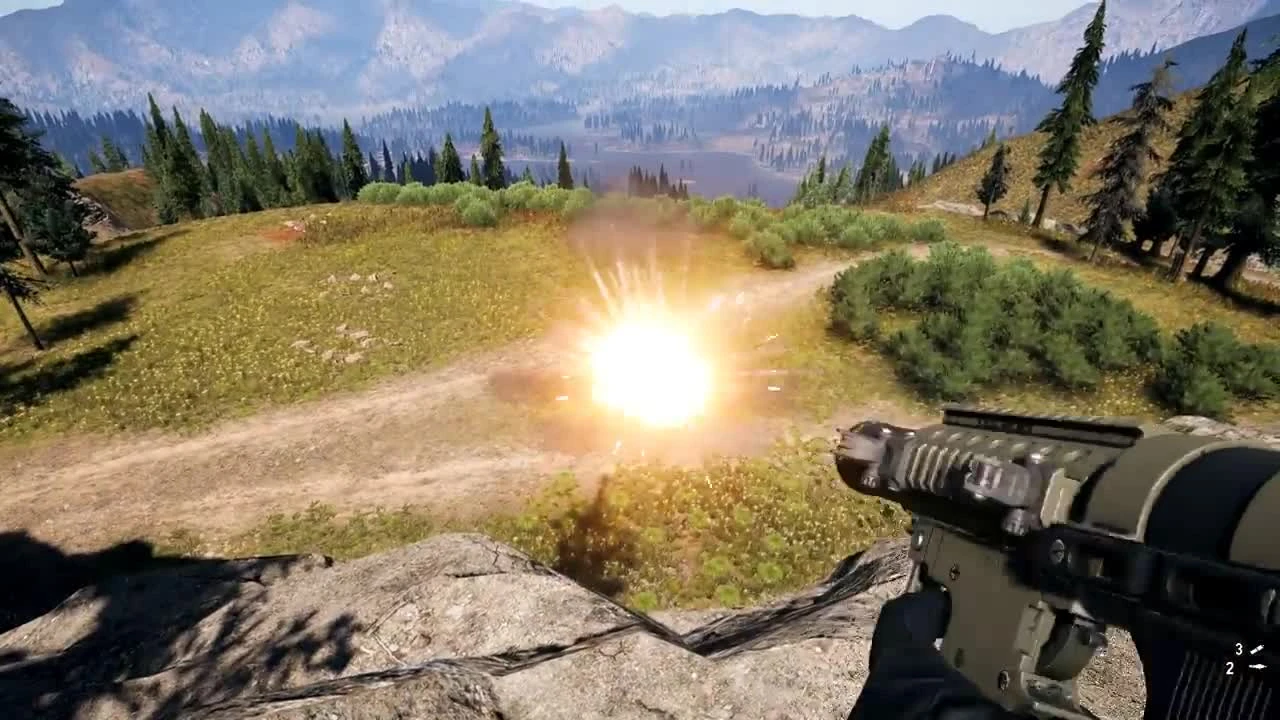 Far Cry 5 - Все оружие в слоу-мо