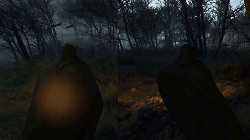 The Witcher 3 Complete Edition "Переработка ореолов фонаря"