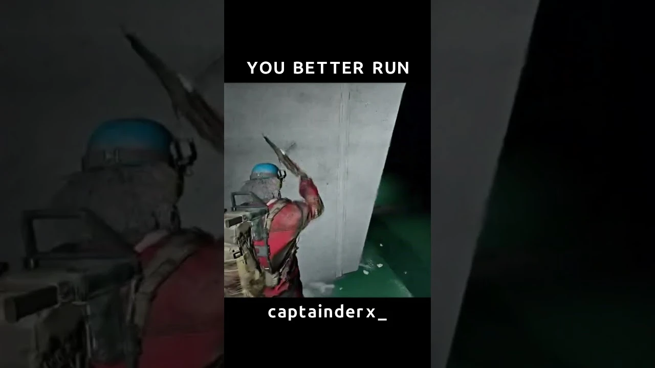 Тебе лучше бежать