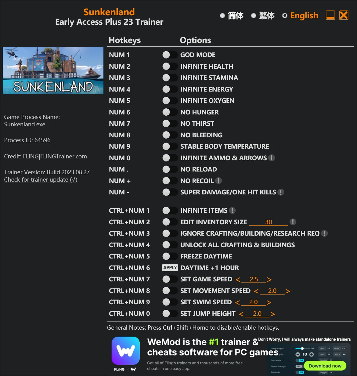 Sunkenland "Трейнер +23" [EA: 09.08.2025] {FLiNG}
