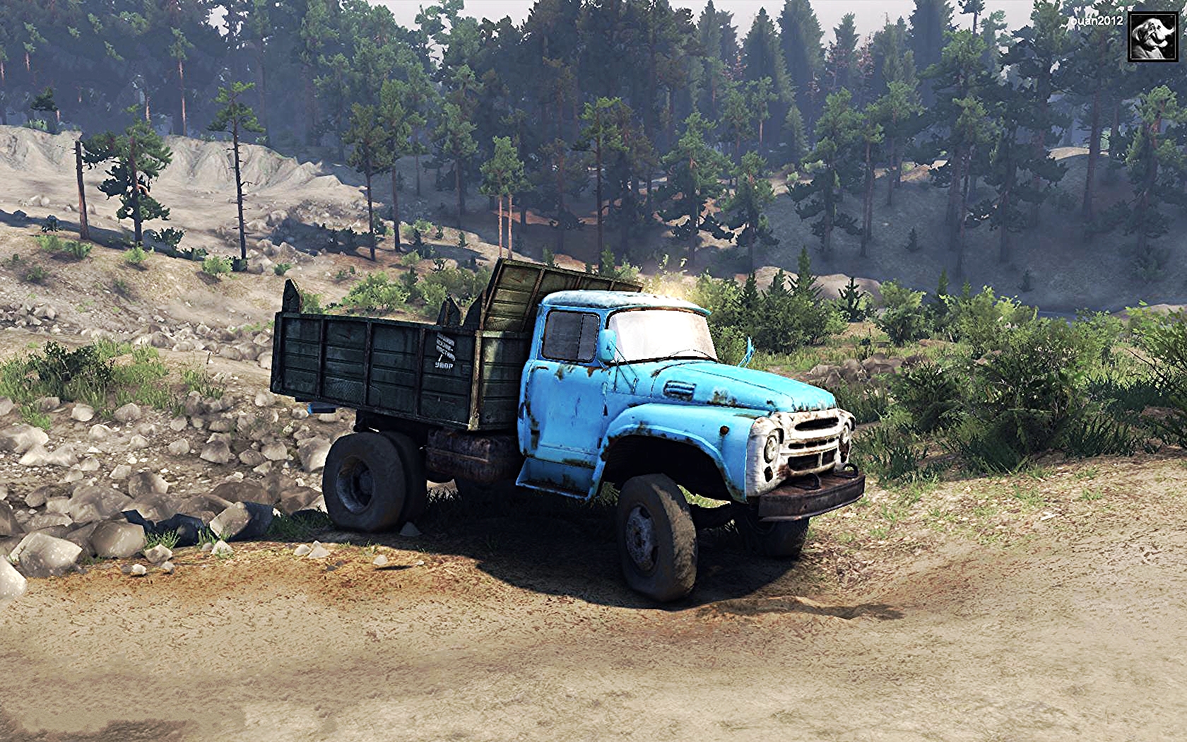 Spintires "ЗИЛ-130 самосвал (аддон)"