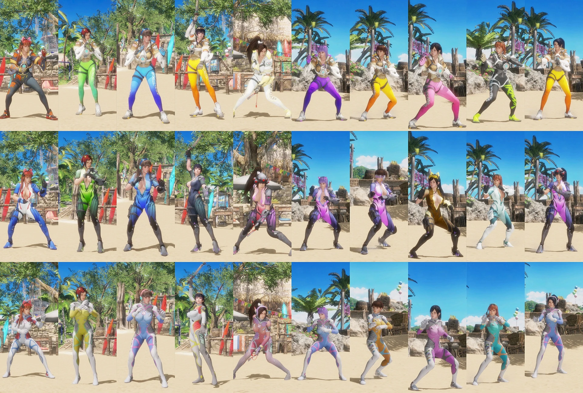 Dead or Alive 6 "Overwatch mod"