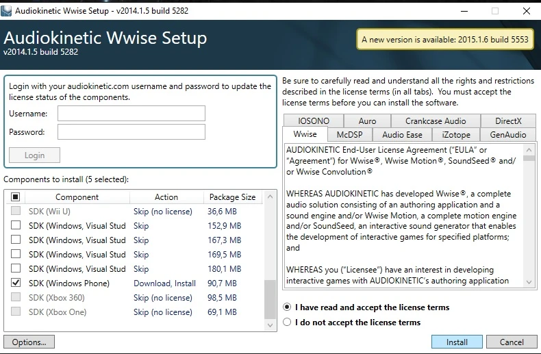 WWE 2K16 "Sound Injector 2.1.1"