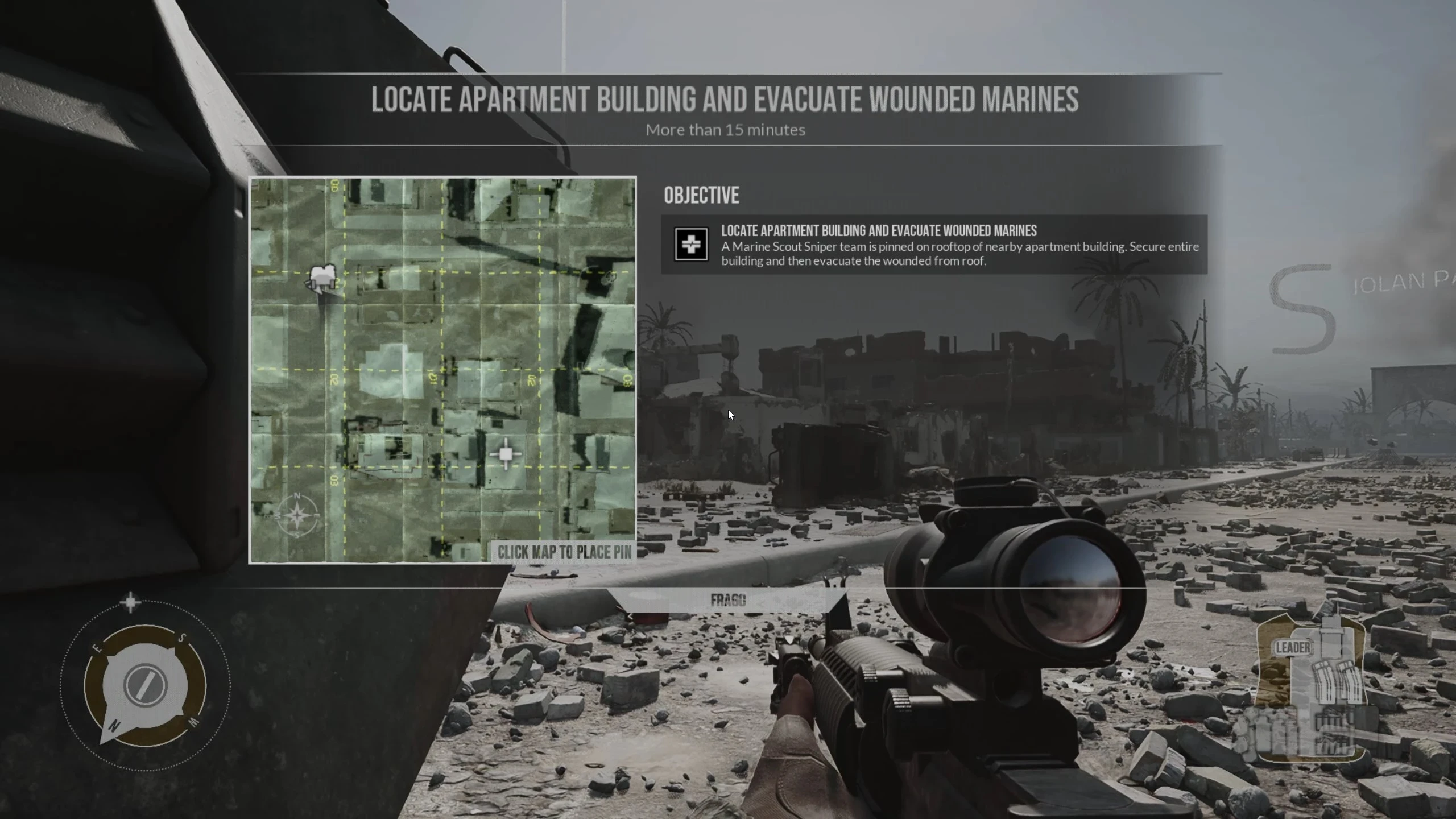 Six Days in Fallujah "Выбор миссии"