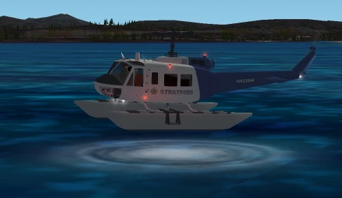 Microsoft Flight Simulator 2004 "Bell 205A-1"