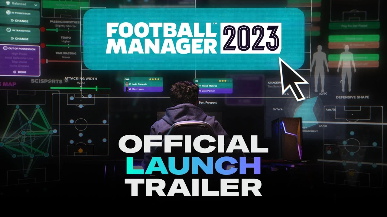 Релизный трейлер Football Manager 2023