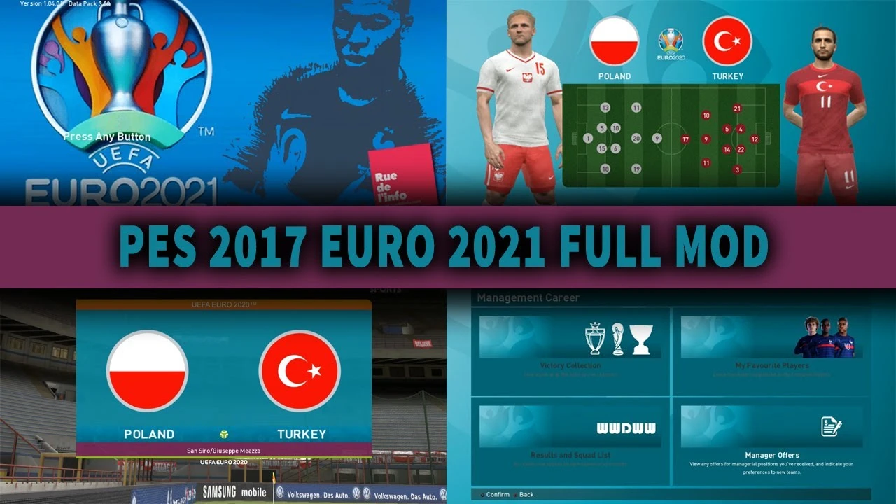 PES 2017 "EURO 2021"