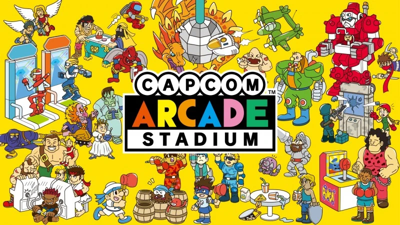 В Steam раздают игру-платформу Capcom Arcade Stadium. Это сборник классических аркадных игр