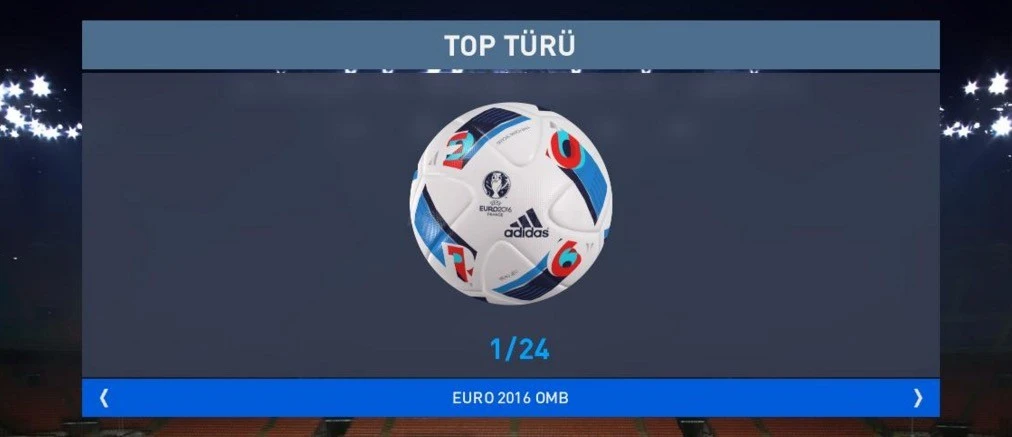 Pro Evolution Soccer 2016 "Официальный мяч ЕВРО 2016"