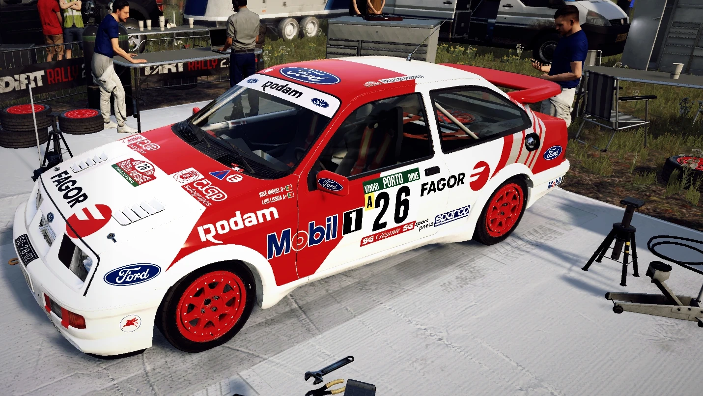 DiRT Rally 2.0 "Ливрея Jose Miguel для FORD Sierra Cosworth"