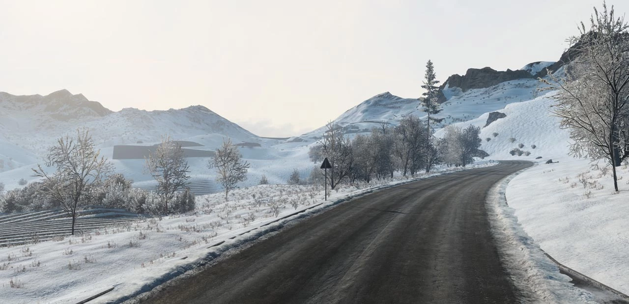 Euro Truck Simulator 2 "Зимний мод PNG WinterExperience" [1.53]