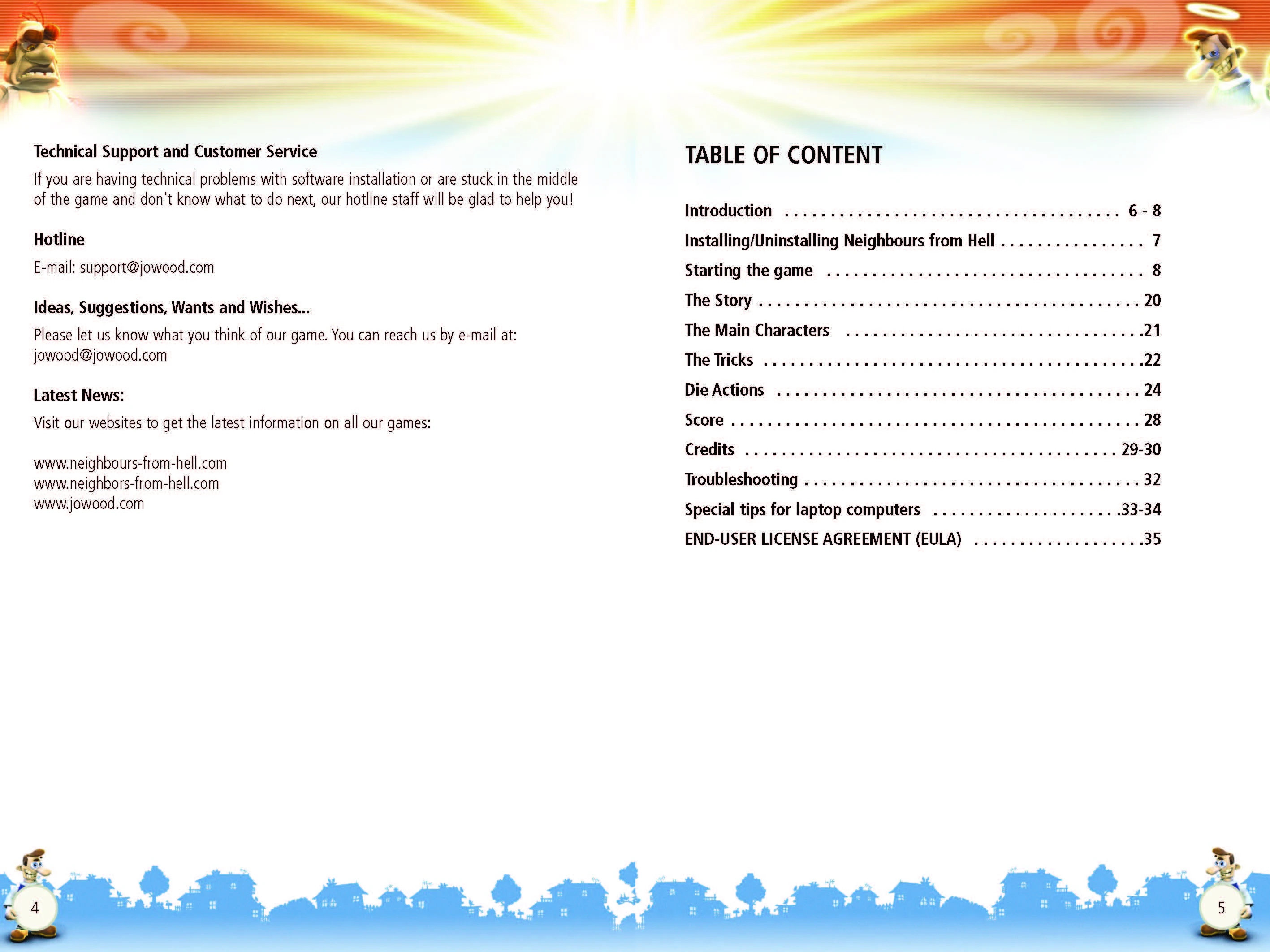 Neighbours from Hell "Manual (Руководство пользователя)"