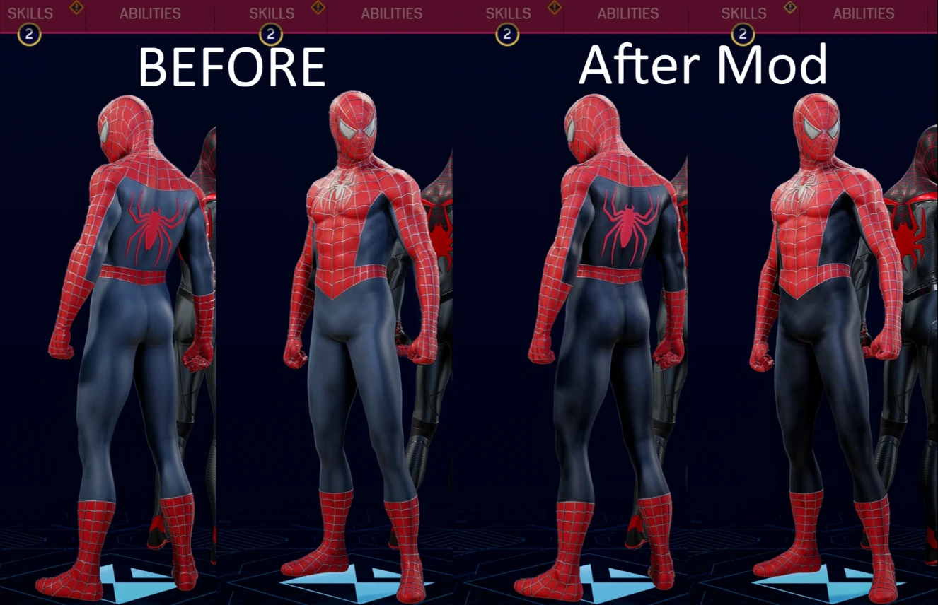 Marvel's Spider-Man 2 "Реколор Костюма Рейми"