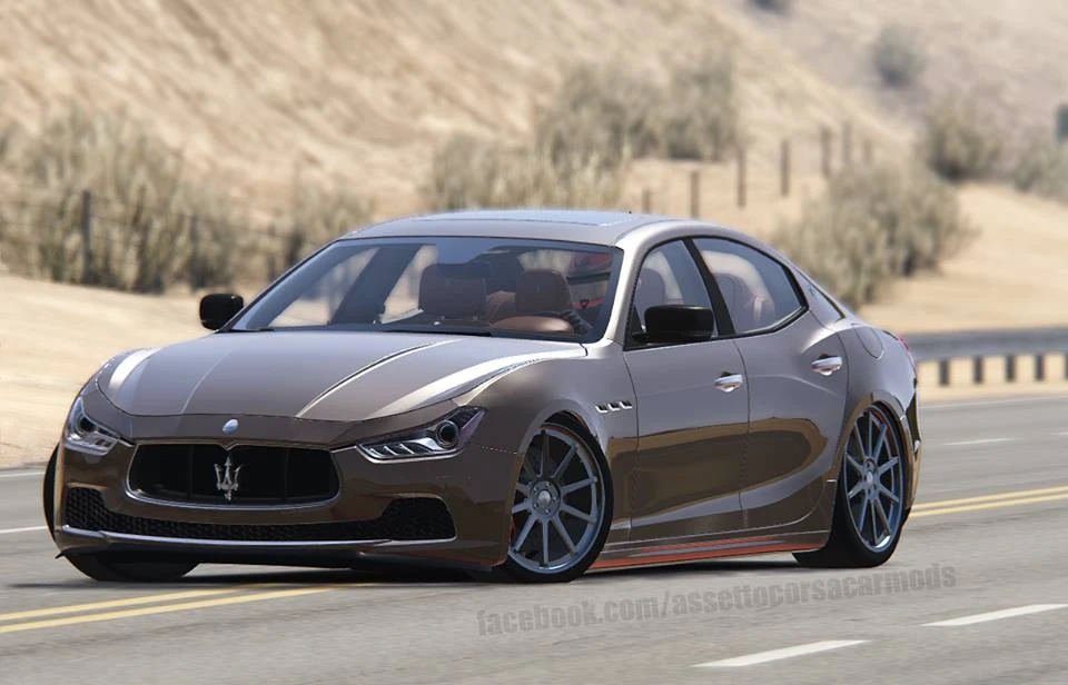 Assetto Corsa "2015 Maserati Ghibli S for Assetto Corsa"