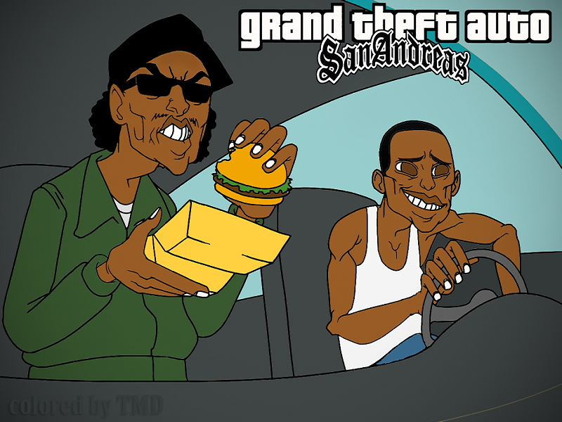 GTA San Andreas: Арт by '?'