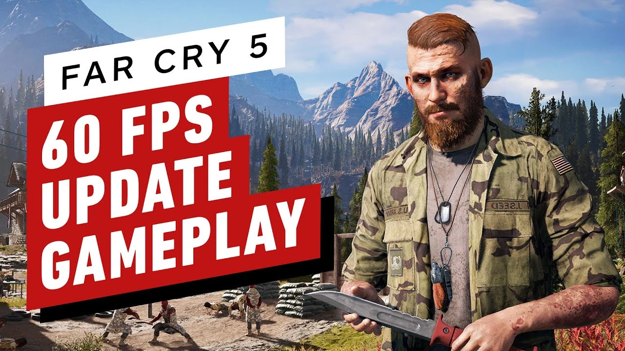 Геймплей Far Cry 5 со скоростью 60 кадров в секунду на PS5 с обновлением нового поколения