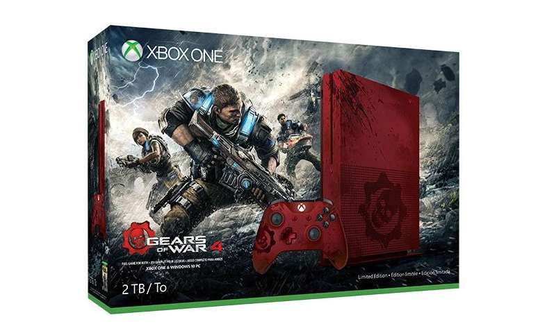В сеть утекло изображение Xbox One S Gears of War 4 Limited Edition