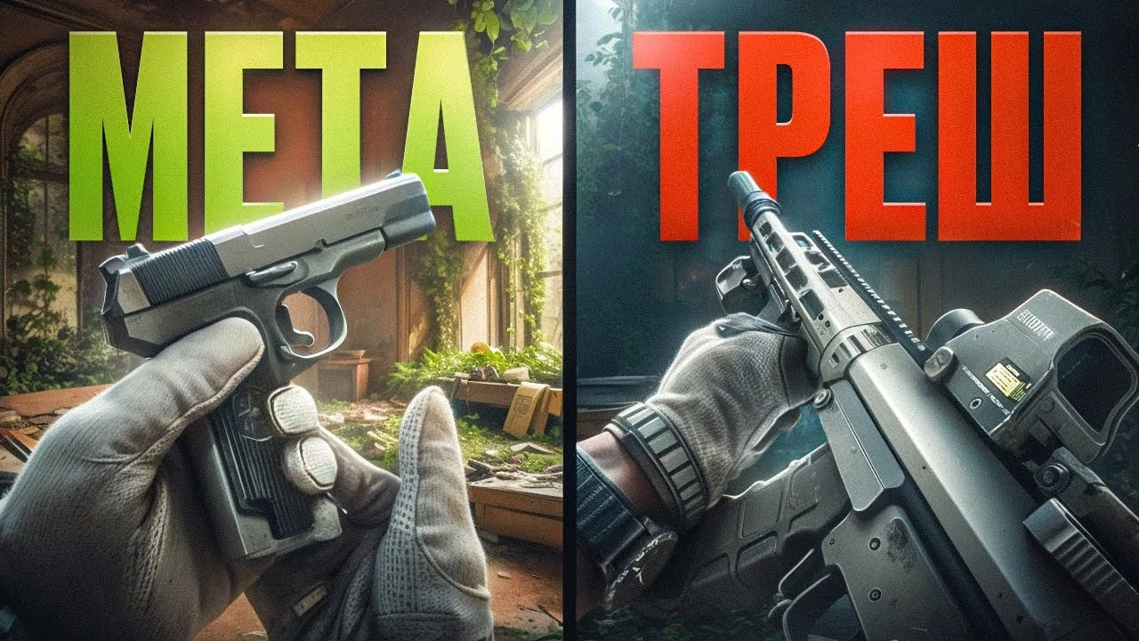 Лучшее vs худшее оружие в Escape from Tarkov: тест "меты" против "трэш-пушек"