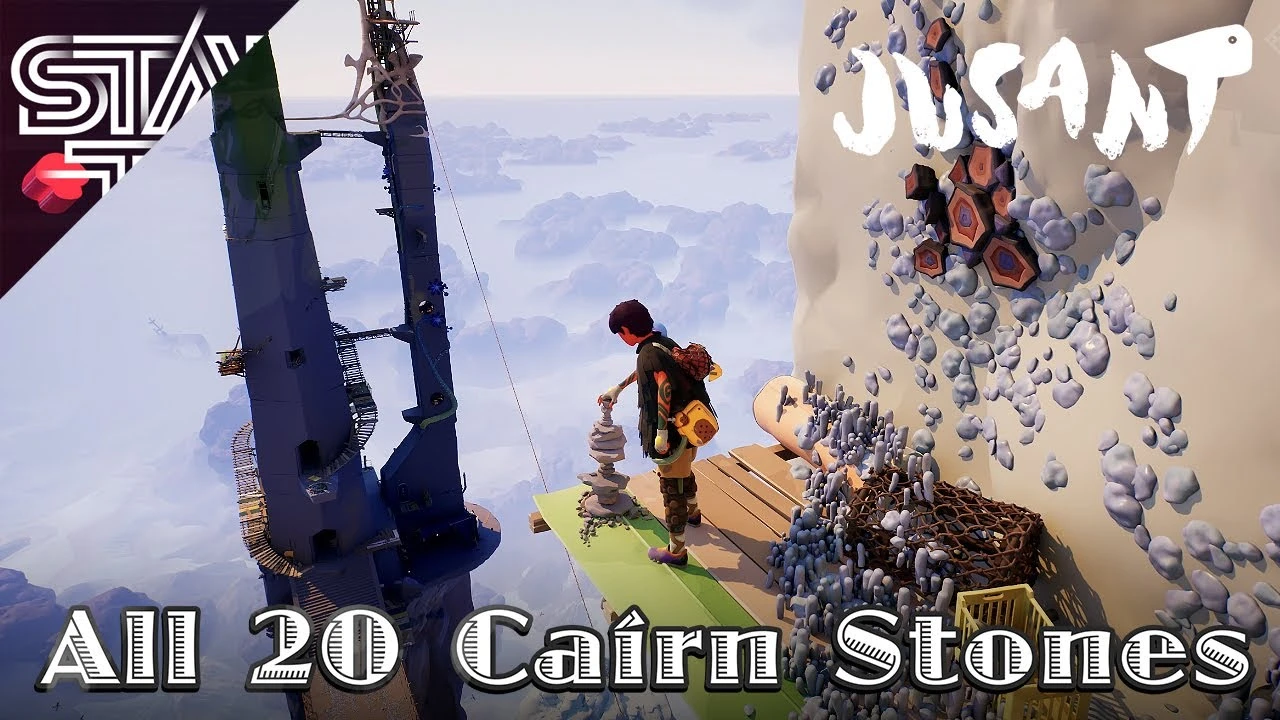 Гайд Jusant: где найти 20 каирнов для получения достижения