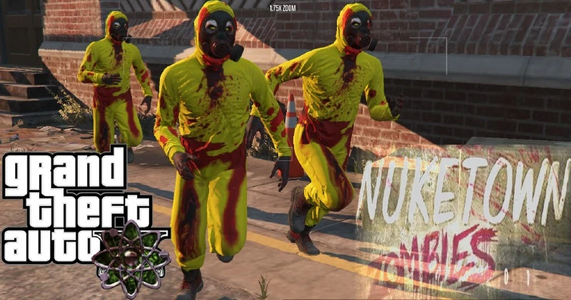 Grand Theft Auto 5 "Nuketown Zombie"