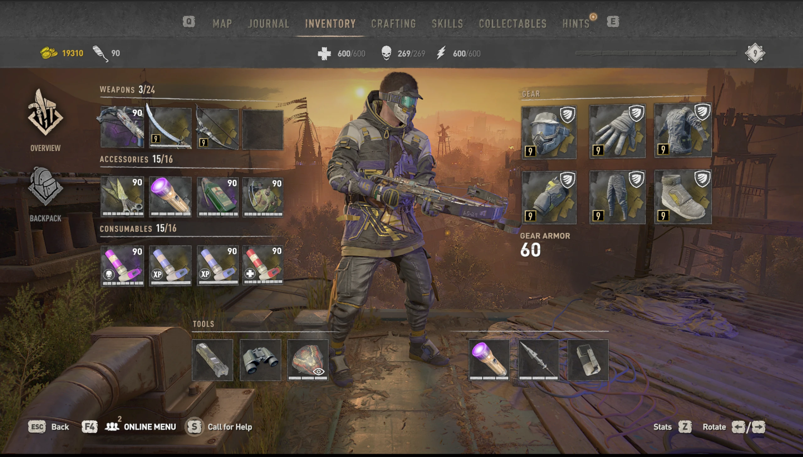 Dying Light 2: Сохранение/Legendary Save Game (Начало игры, максимальная прокачка, платиновое оружие) {SPRUT}