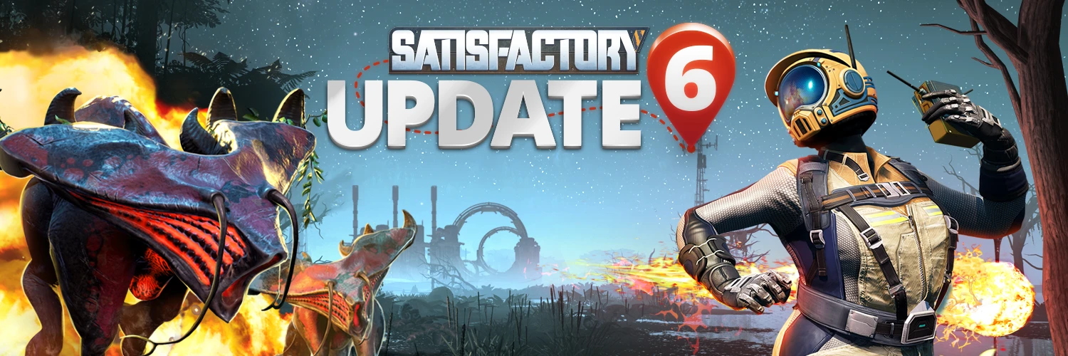 В экспериментальную версию Satisfactory вышло Обновление 6