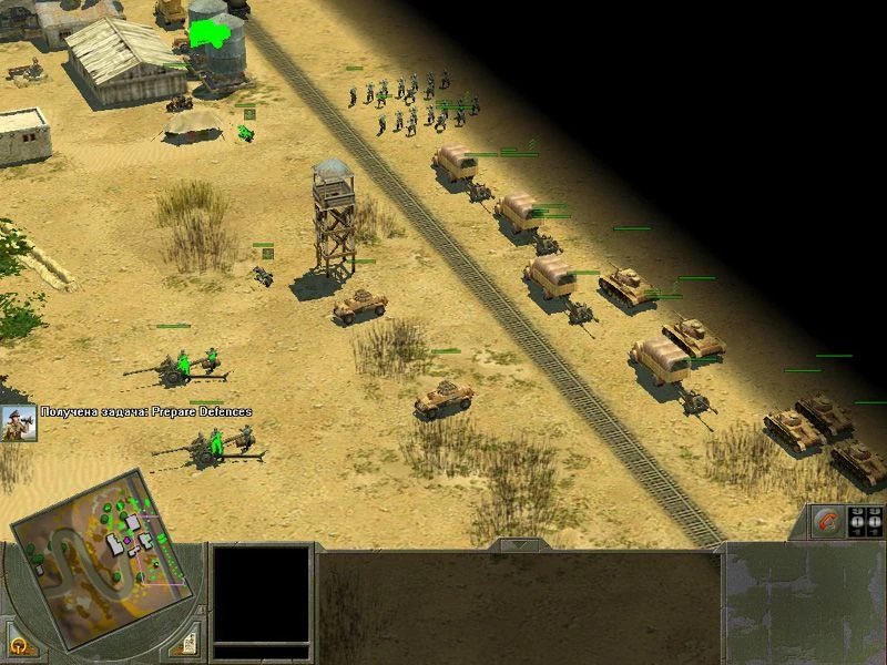 Блицкриг II "Карта - Wueste"