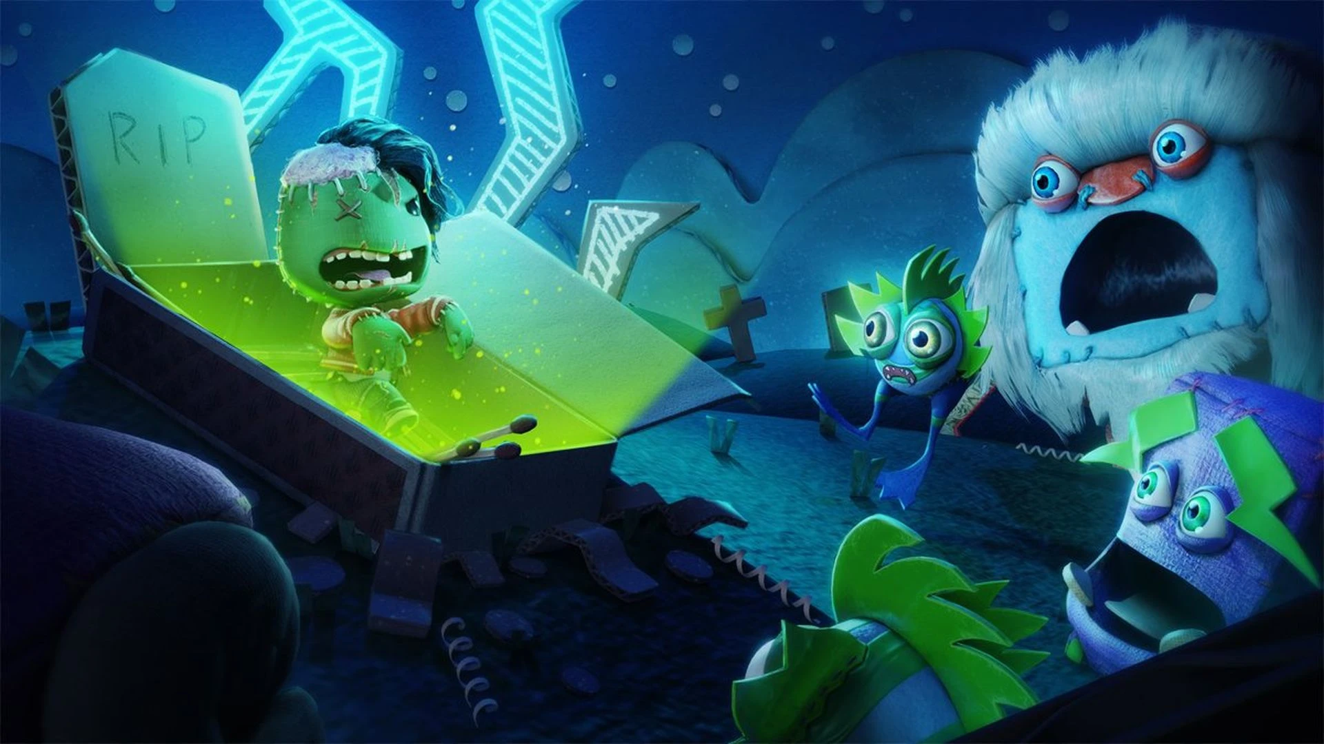 Бесплатная зомби-косметика для Sackboy: A Big Adventure выйдет 29 октября