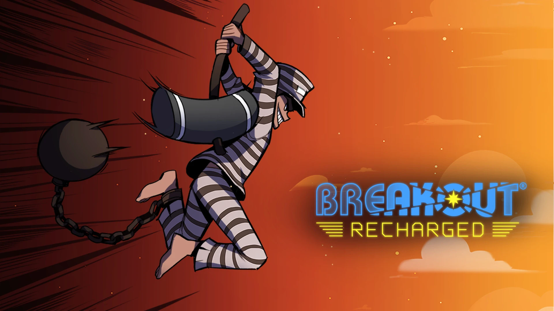 Игровой процесс арканоида Breakout: Recharged