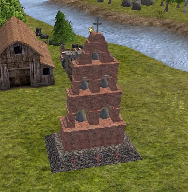 Banished "Mission Bell Tower V2"