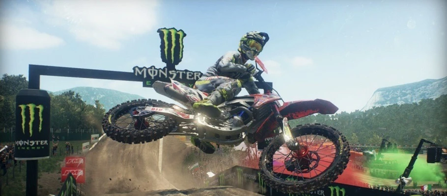Симулятор мотокроссса MXGP3 вышел на Switch. Смотрим релизный трейлер и запись игрового процесса
