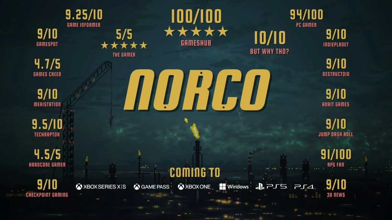 Хвалебный трейлер постапокалиптической приключенческой игры Norco анонсирует релиз на консолях