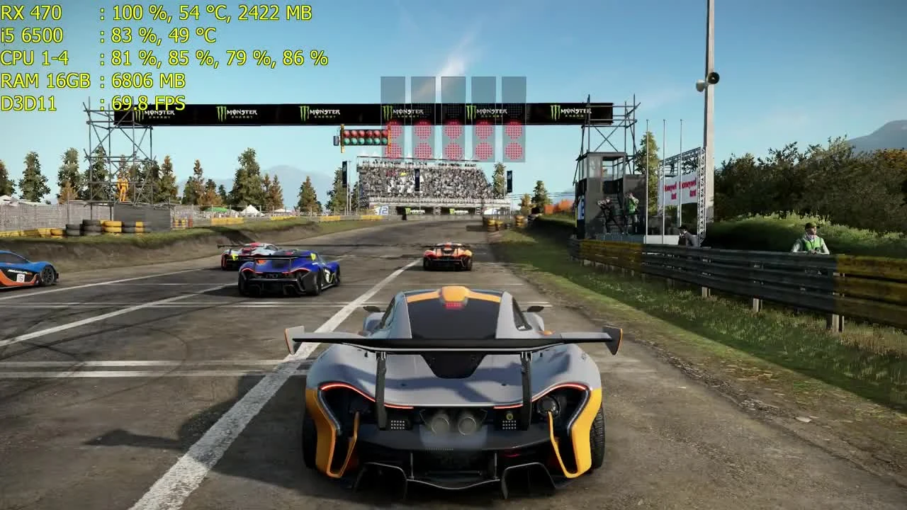 Project CARS 2 - RX 470 - i5 6500