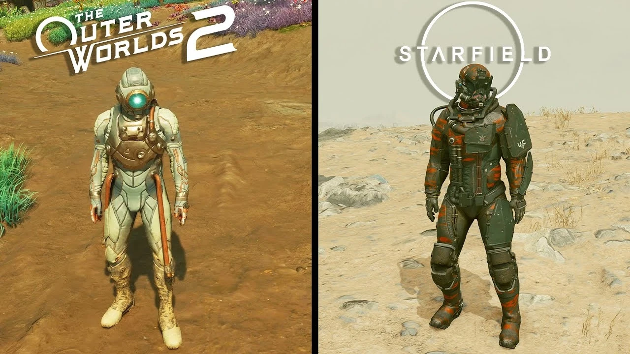 Физику и детали The Outer Worlds 2 сравнили со Starfield