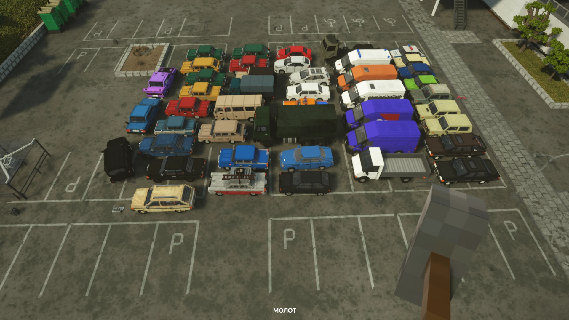 Teardown "Пак машин для карты volkograd town 3 beta"