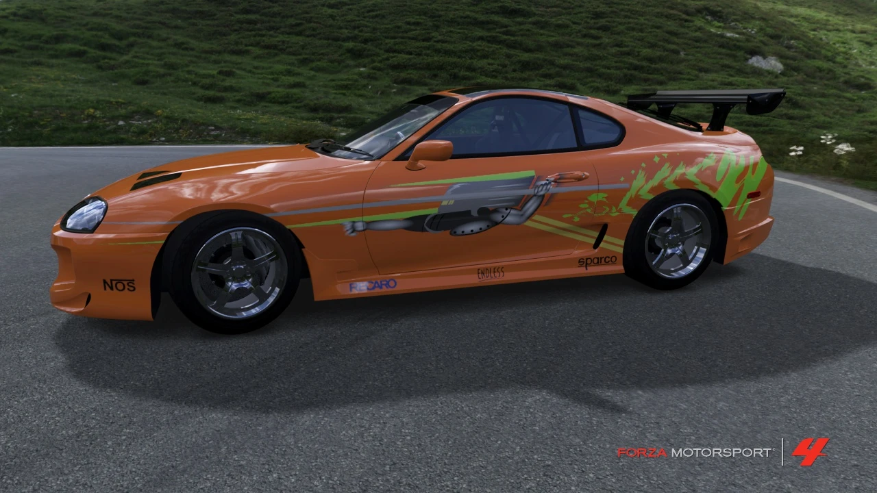 Легендарная гонка Дизеля и Уокера (Форсаж) на движке Forza