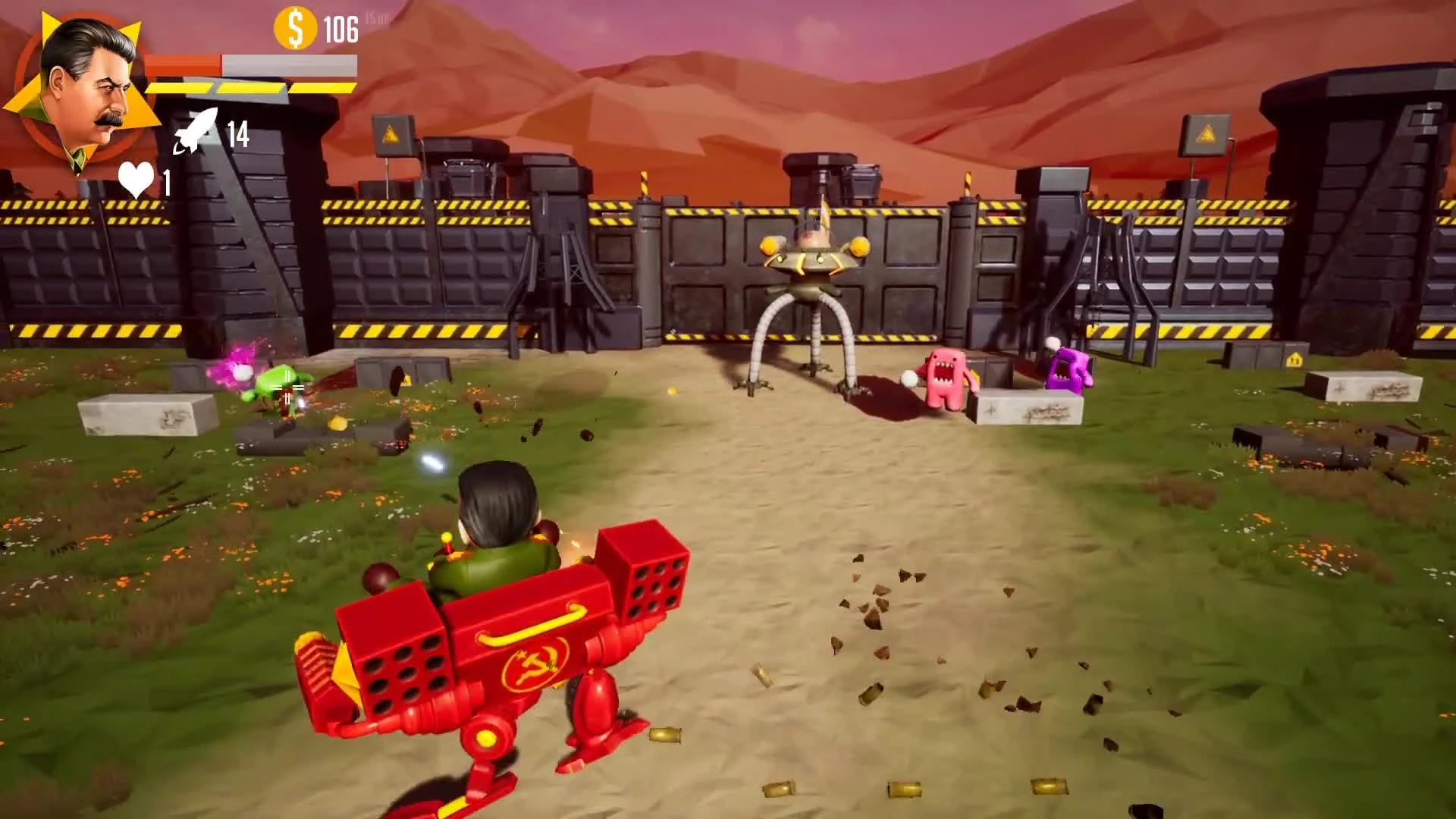 Теперь в демо-версию Stalin vs. Martians 4 может сыграть каждый