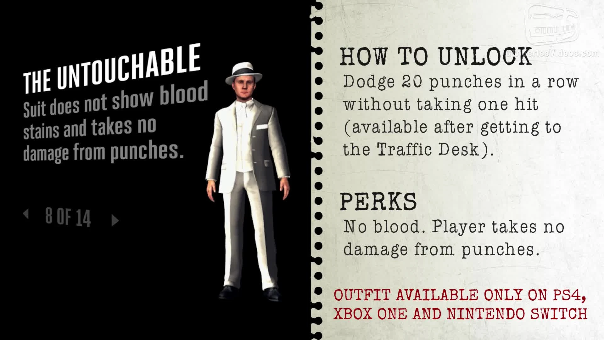 LA Noire Remaster - Все костюмы в игре