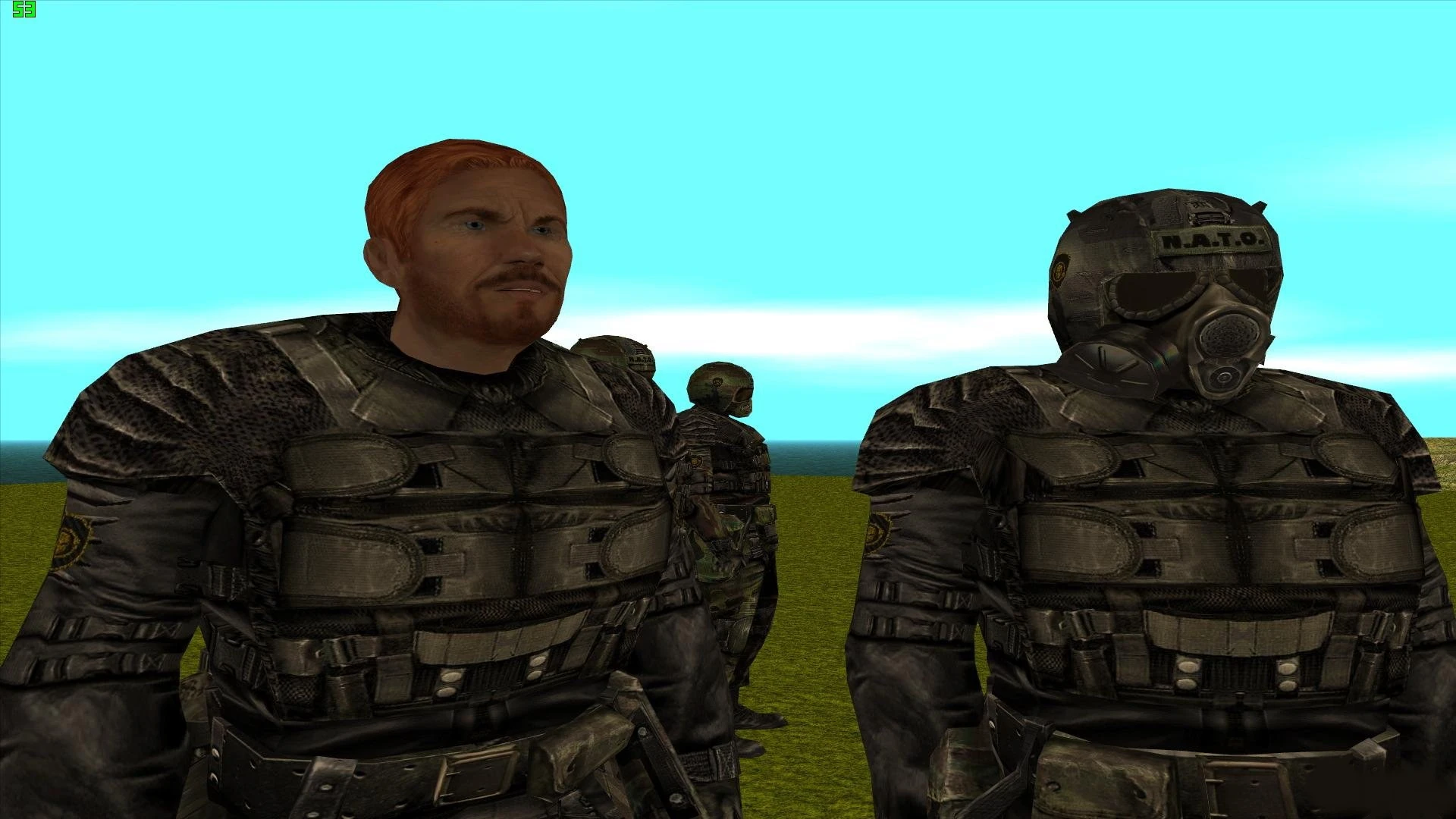 Grand Theft Auto: San Andreas "Группировка СБ GRC из S.T.A.L.K.E.R."