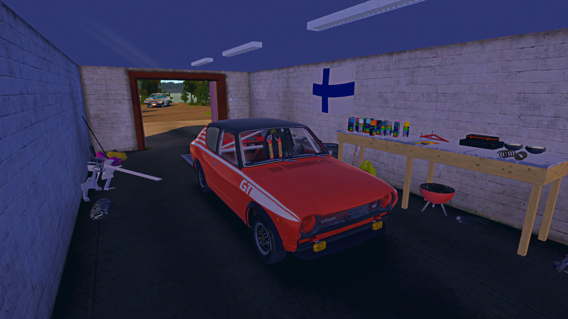 My Summer Car: Сохранение/SaveGame (GT Satsuma Фул тюнинг двигателя)