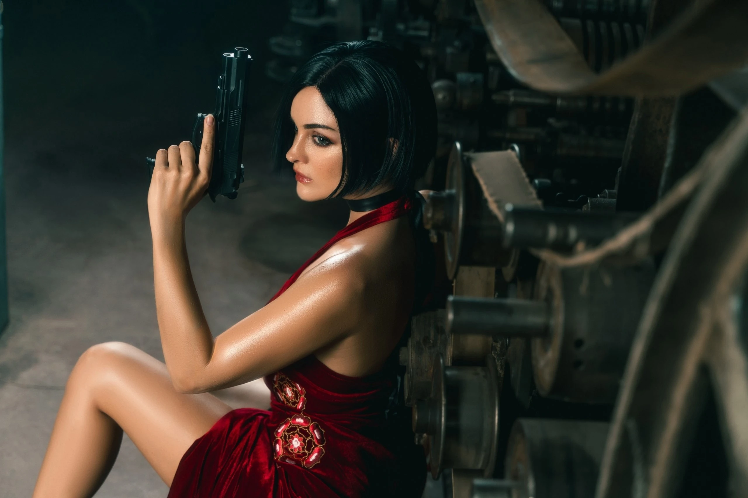 Косплей Ады Вонг из Resident Evil 4 от Katssby