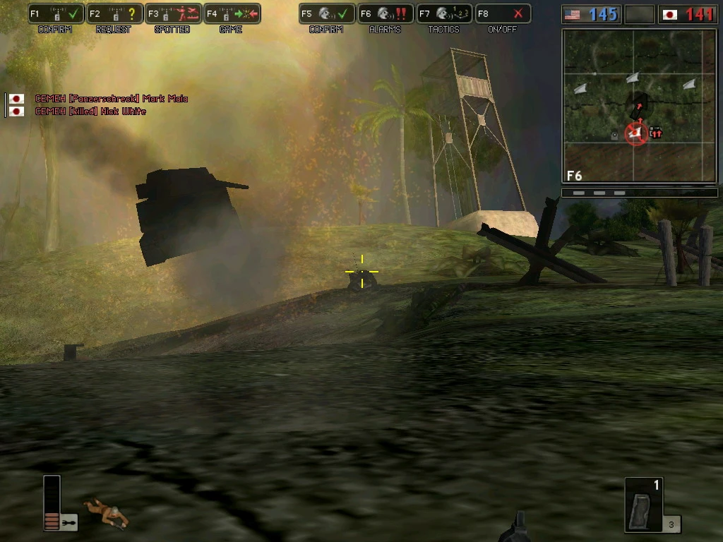 Battlefield 1942 "Карта - Sunset Hill"