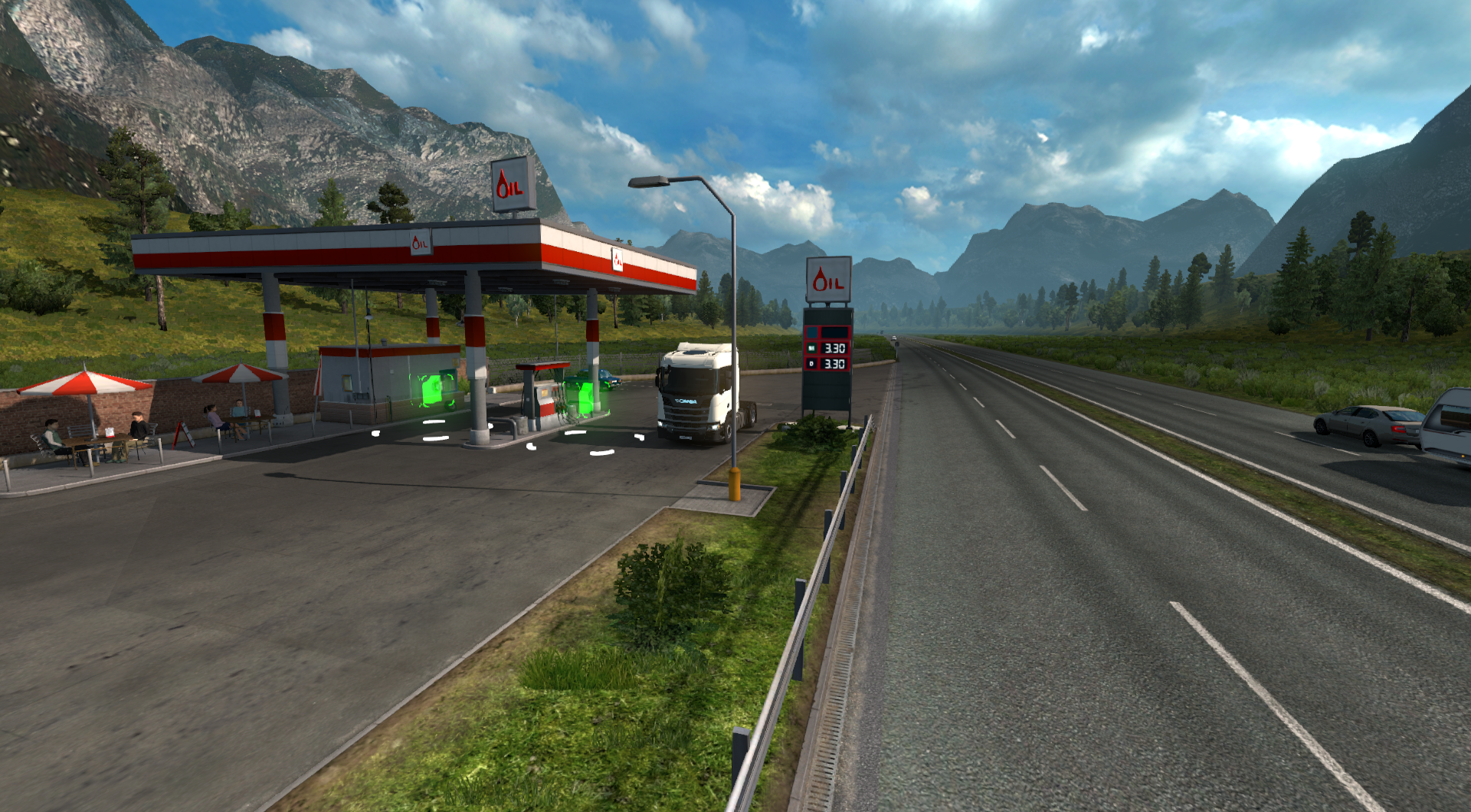 Euro Truck Simulator 2 "Карта D2 1.4 для ETS 2 версии 1,32-1.34"