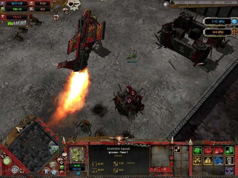 Warhammer 40,000: Dawn Of War - Dark Crusade "Карта - The City of Octovia"