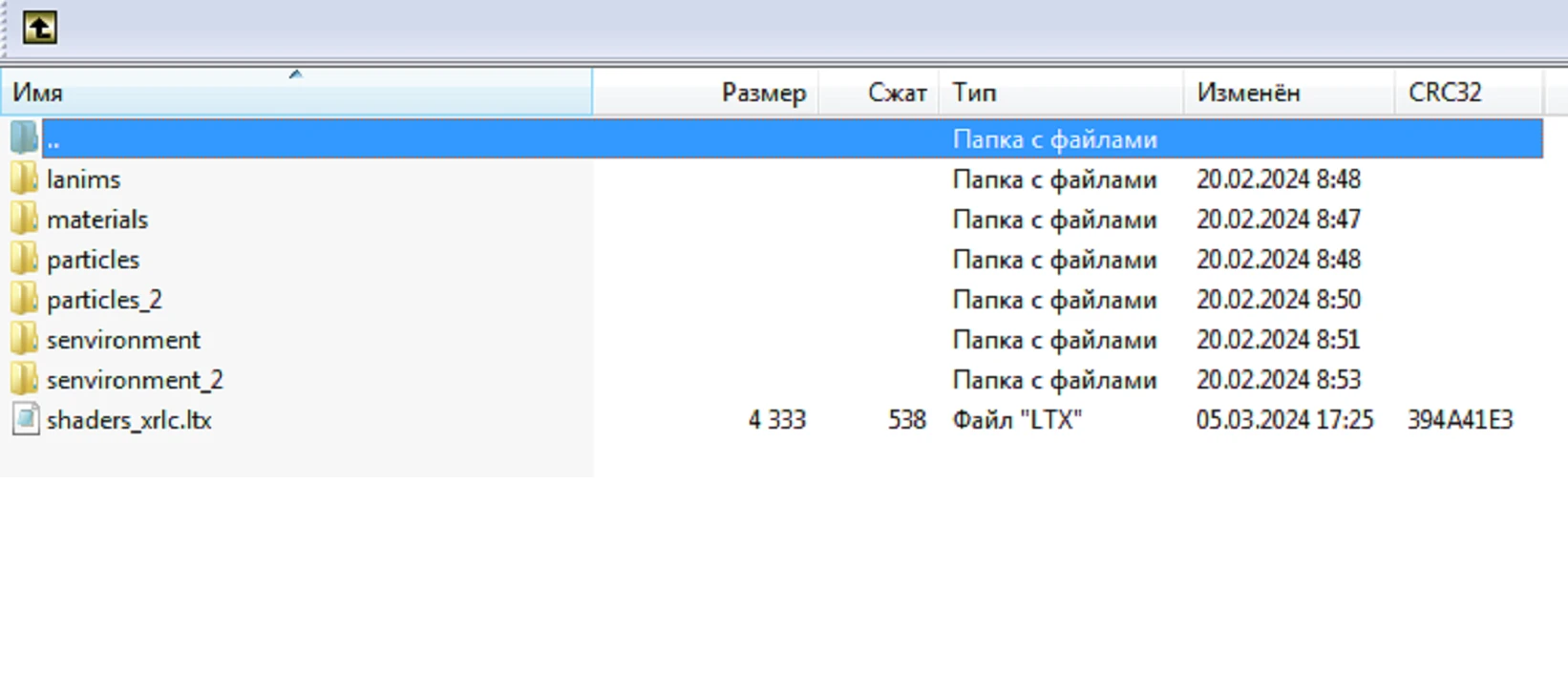 S.T.A.L.K.E.R: Shadow of Chernobyl "Распакованные ресурсы .xr-архивов билда 1935"