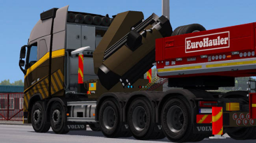 Euro Truck Simulator 2 "RPIE VOLVO FH16 2012 + Двойные прицепы v1.39.4.5s (1.39.x)"