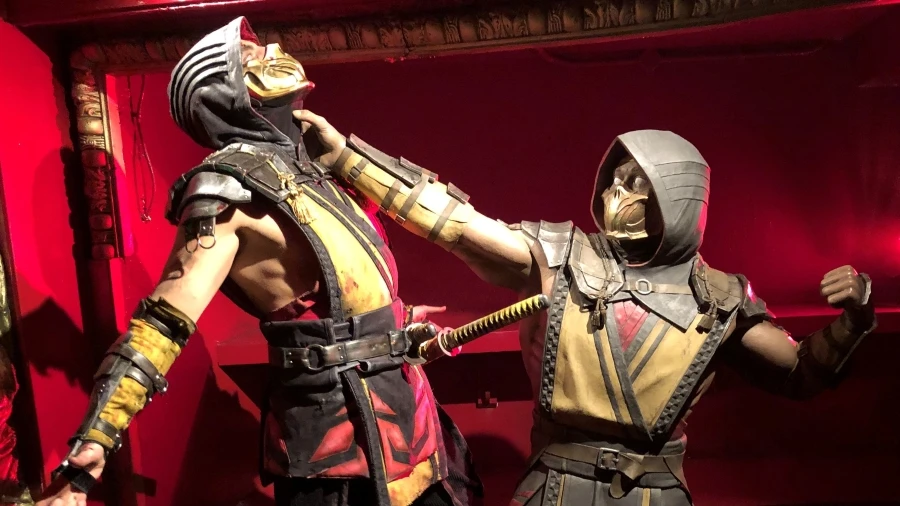 Фото с официальной презентации Mortal Kombat 11 в Лондоне