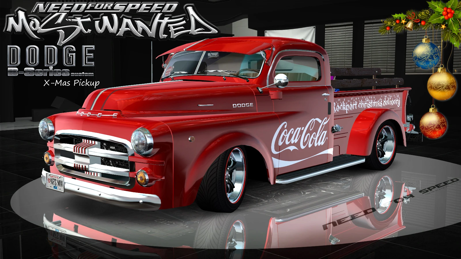 Need for Speed: Most Wanted "Dodge B-Series X-Mas Pickup"