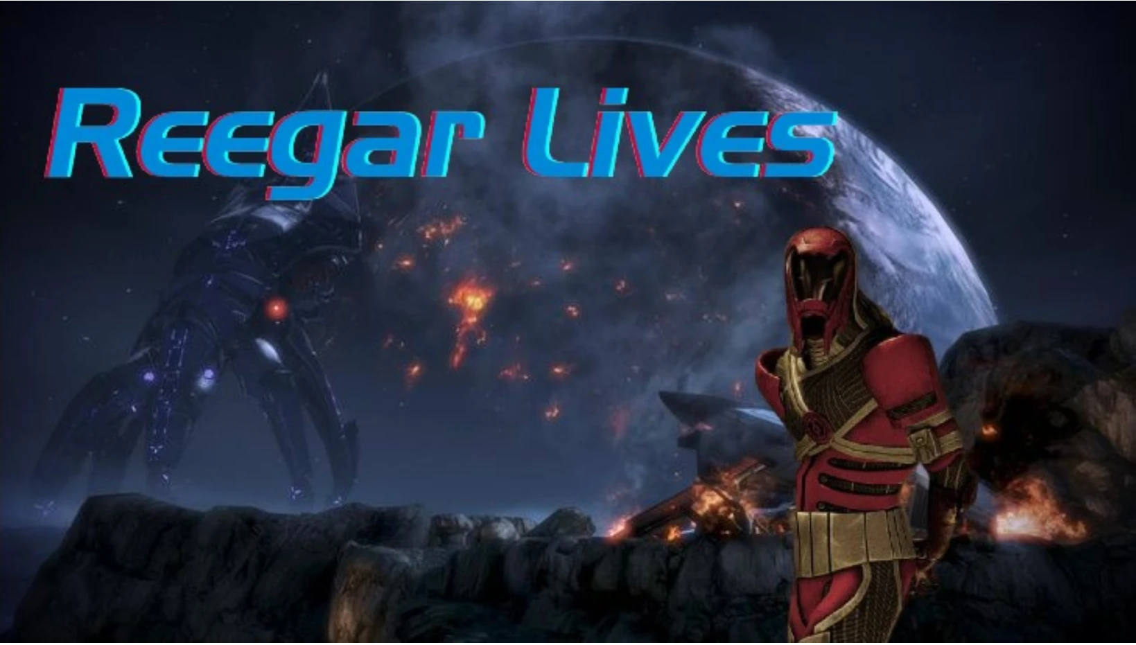 Mass Effect Legendary Edition "мод Кал Ригар жив"